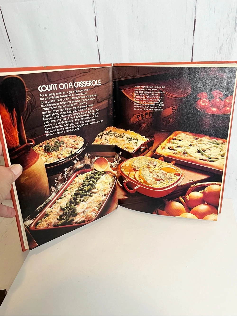 Vintage Better Homes and Gardens Cookbook Lot Cooking For Two Casseroles MCM